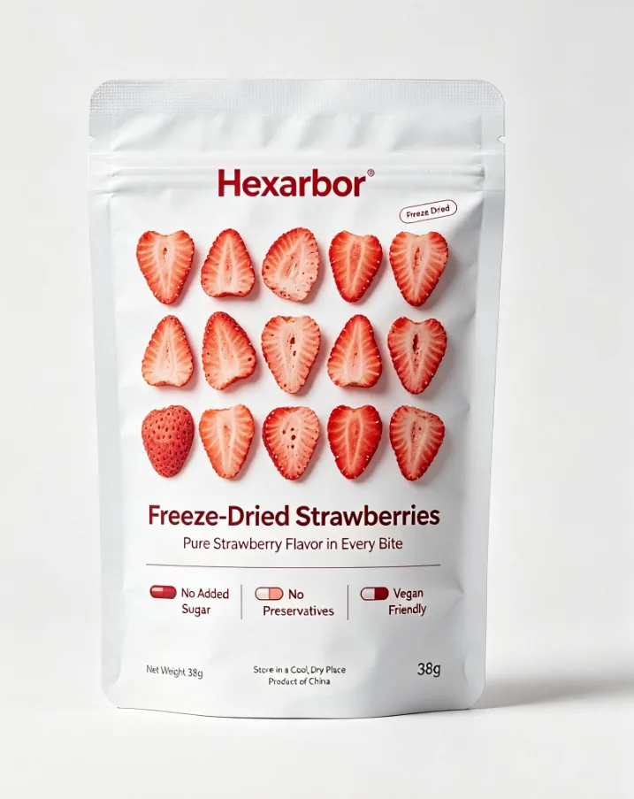 Freeze-dried strawberry crisps, product image 1