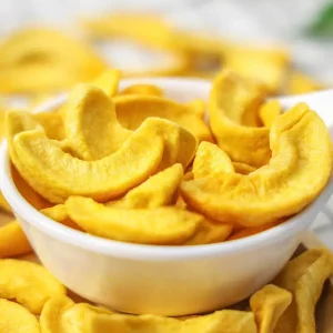 Freeze-dried yellow peach crisps, product image 2