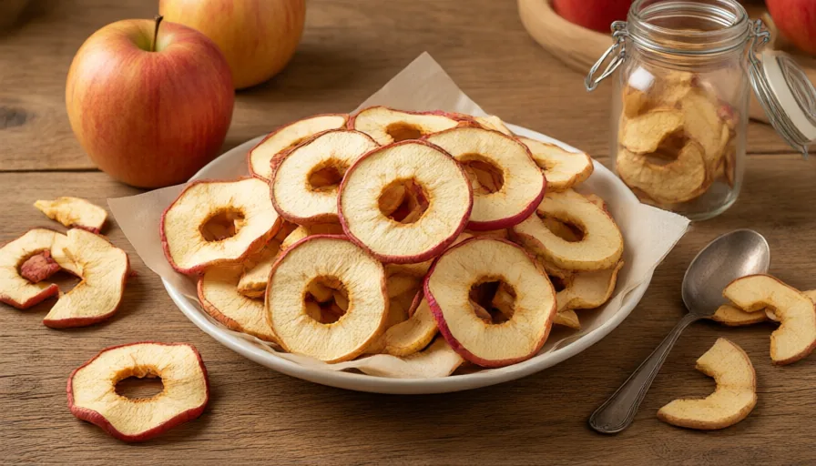 Freeze-dried apple rings (HB-FD-AP42) in service