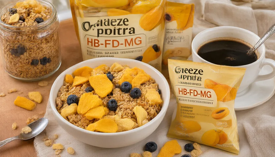 Freeze-dried mango (HB-FD-MG) in service
